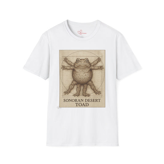 The Vitruvian Toad- 100% Cotton Unisex T-Shirt