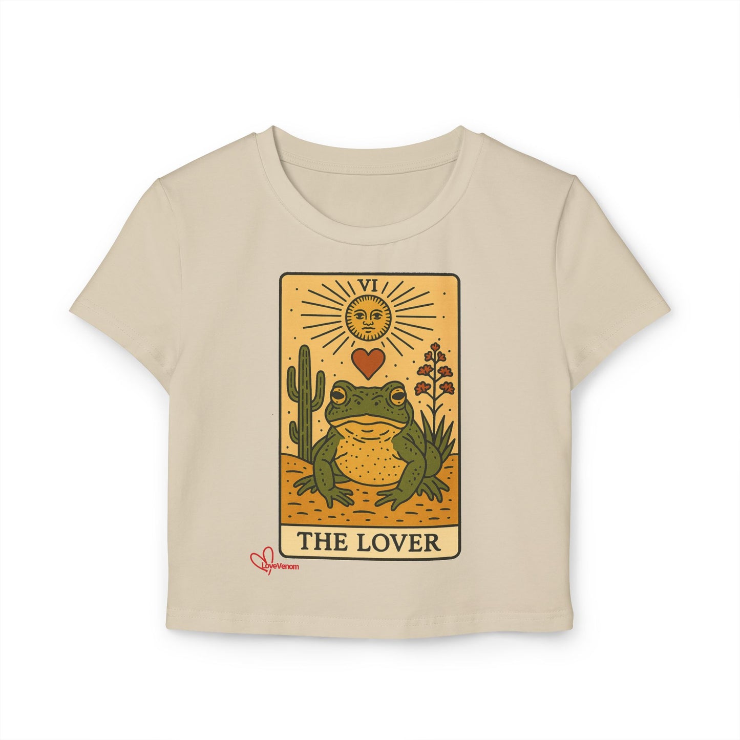 The Lover Crop Baby Tee