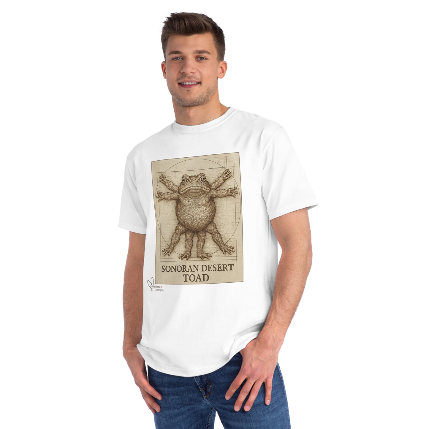The Vitruvian Toad- Organic Cotton Unisex T-Shirt
