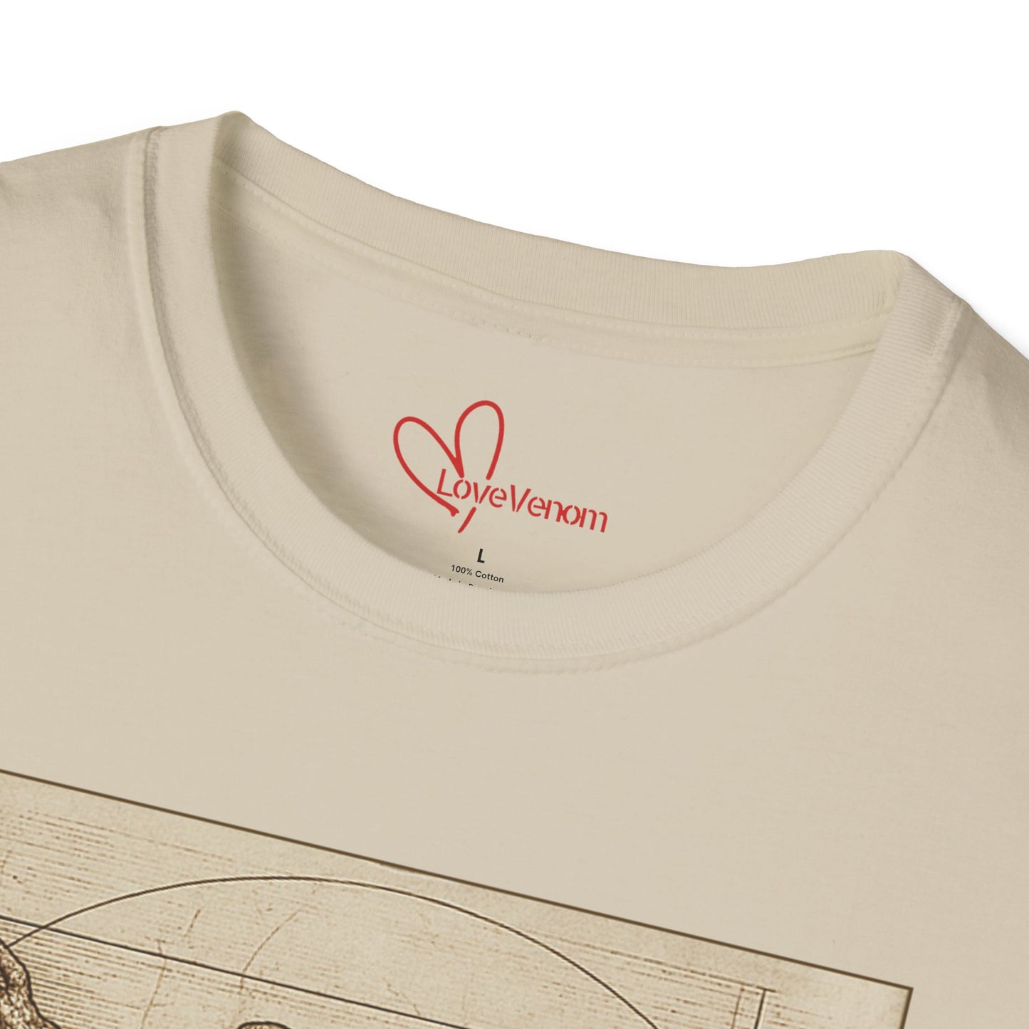The Vitruvian Toad- 100% Cotton Unisex T-Shirt