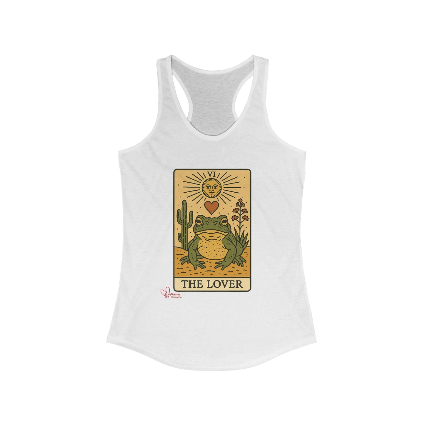 The Lover Tarot- Women's Racerback Tank